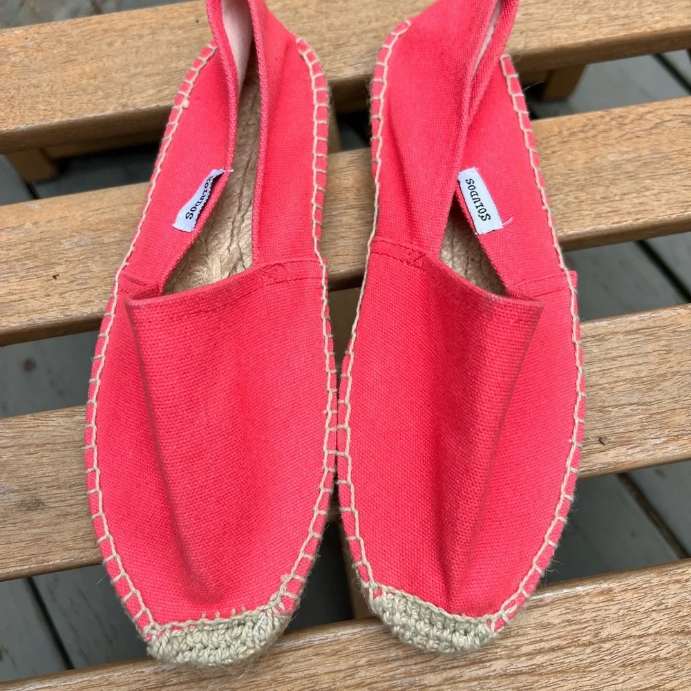 SOLUDOS for J Crew Pink Espadrilles